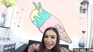 Come Watch A Load Of Cum Drip Out Of April Olsen's Asshole!