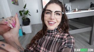 Brenna Mckenna Shows Us Her Oral Skills!