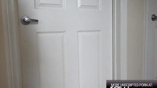 Sera Ryder In A Bathroom Sucking On A Really Big Cock!