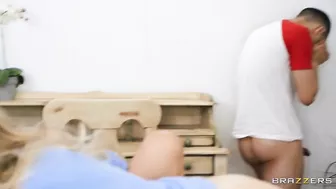 MacKenzie Mace, Casca Akashova And Johnny The Kid In "College Couple Gets Caught"!