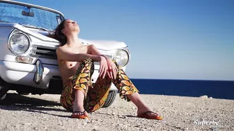 Polina Pafio Strips It Off At The Beach!