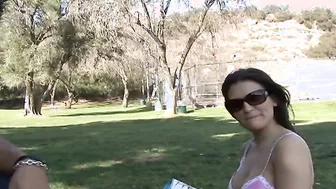 Austin Kincaid takes Off Her Skirt And White Lace Panties For A Fucking, Full Video!