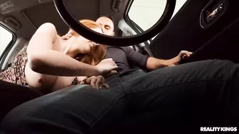 Scarlett Jones And Raul Costa In "Park Your Cock Right  Here"!