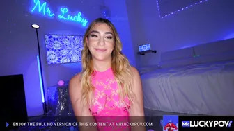 Lexi Grey In Her Mr Lucky POV Sex Video!