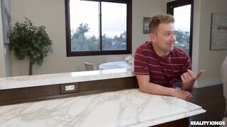 Angel Youngs And Van Wylde In "While Your Cleaning I"m Cumming"!