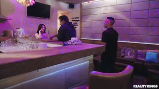 Holly Molly And Raul Costa In Her "Barmaid Pickup Sex Video!