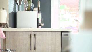 Mackenzie Mace In White Stockings Fucking In 4K!