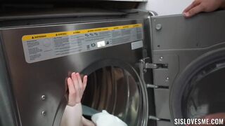 Sis Loves Me Has Madi Collins Fucking In The Laundry Room!