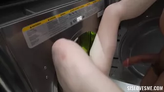 Sis Loves Me Has Madi Collins Fucking In The Laundry Room!