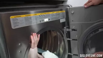 Sis Loves Me Has Madi Collins Fucking In The Laundry Room!