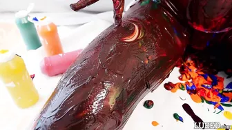 Chloe Temple Cleans Up And Than Lubes Up For Sex!