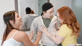 Kylie Rocket, Summer Hart And Alex Jett In A "Threesome With Our Friend's Hot Stepmom"!