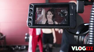 Just Jessica Ryan Posing Behind The Scenes!