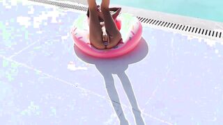 Melena Maria Rya Spread Wide And Masturbating With A Butt Plug In Her Ass!