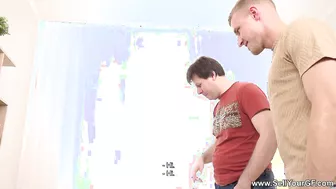 A Cuckold Sells His Sexy Girlfriend!