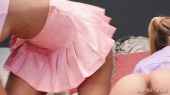 Kali Roses, Katana Kombat And Kyler Quinn In "Game Set Snatch" Lesbian Threesome!