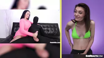 Corra Cox Reacts To Is In A Real Cum Shot Or Fake?