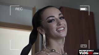 Zuzu Sweet In Her Behind The Scene's Sex Video!