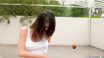 Aspen Martin Is Dancing In The Rain!