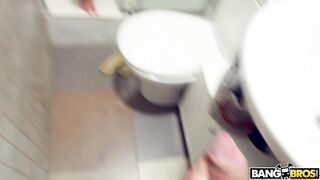 Geisha Kyd Stops Cleaning And Than Sucks A Cock!