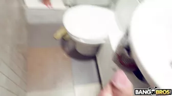 Geisha Kyd Stops Cleaning And Than Sucks A Cock!