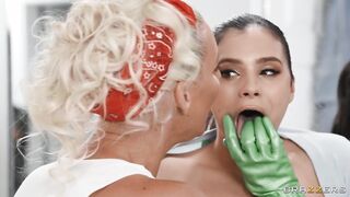 Violet Starr And Phoenix Marie In "Cleaning Lady Gets Filthy"!