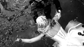 Tanya James Fucking In A Wedding Dress!