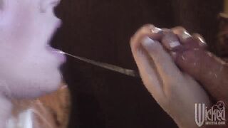 Tanya James In A Slow Wet Blow Job Video!