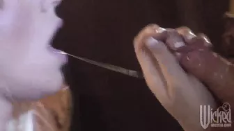 Tanya James In A Slow Wet Blow Job Video!