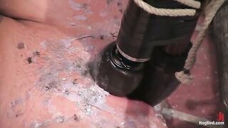 Trina Michaels Hog Tied and Anal Action!