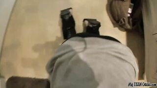 Lexi Brooks In A Spur Of The Moment Oral Sex Video!