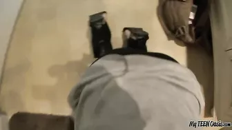 Lexi Brooks In A Spur Of The Moment Oral Sex Video!