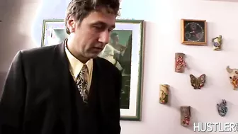 Annie Cruz Gets Lead Around On A Leash!