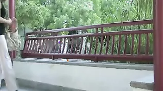 Annie Cruz Flashing And Masturbating In Public!