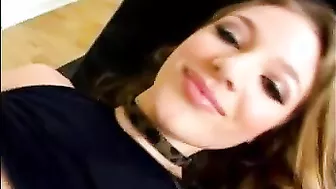 Aurora Snow Gets Two Hard Ones!