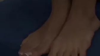 Cassandra Cruz Sucking, Fucking And Having Him Cum On Her Feet!