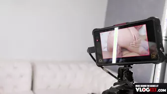 Maya Woulfe In Her Behind The Scene Video!