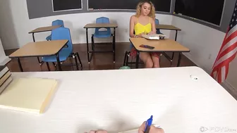 Allie Addison Is Getting Fucked In The Classroom!