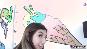 Clara Trinity Shows Off In Her String Bikini Before Having Sex!