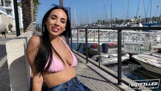 Gaby Ortega Drops Her Bikini And Takes His Cock!