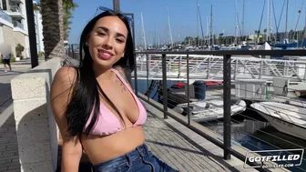 Gaby Ortega Drops Her Bikini And Takes His Cock!