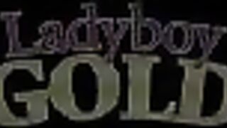 Ladyboy Bo Uses Her Sexy Feet On His Cock!