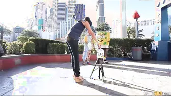 Kelli Lox Tries To Fit All Of Ramone's Monster Cock Into Her Asshole!