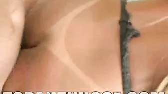 Nicolly Nogueira Has Sex With Her Pantyhose Still On!