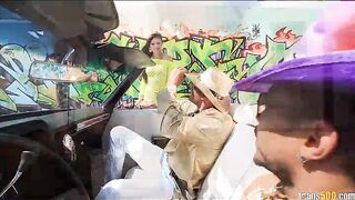 Venus Lux In An Interracial Threesome With Two Huge Cocks!