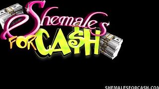 Come Watch Vivi Dantas Take A Load Of Cum All Over Her Boobs!