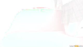 Mariana Strokes Her Sexy Cock For Us!