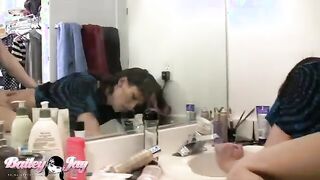 Bailey Jay Takes Domino's Tender Asshole From Behind!