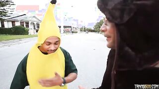 Vaniity Needs To Fat Cocks To Work Her Holes!