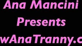 Ana Mancini Takes Her Cock Out And Plays With It!